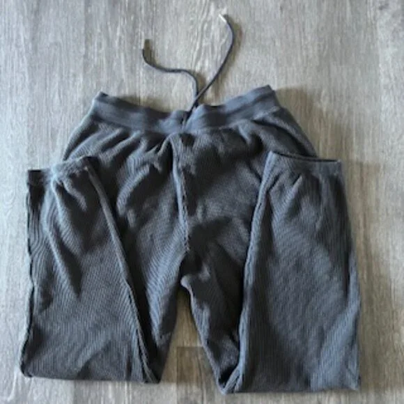 Auden Two-Piece Lounge Set Hooded Sweatshirt Full Zip Sweatpants Gray Women's S - Picture 14 of 14